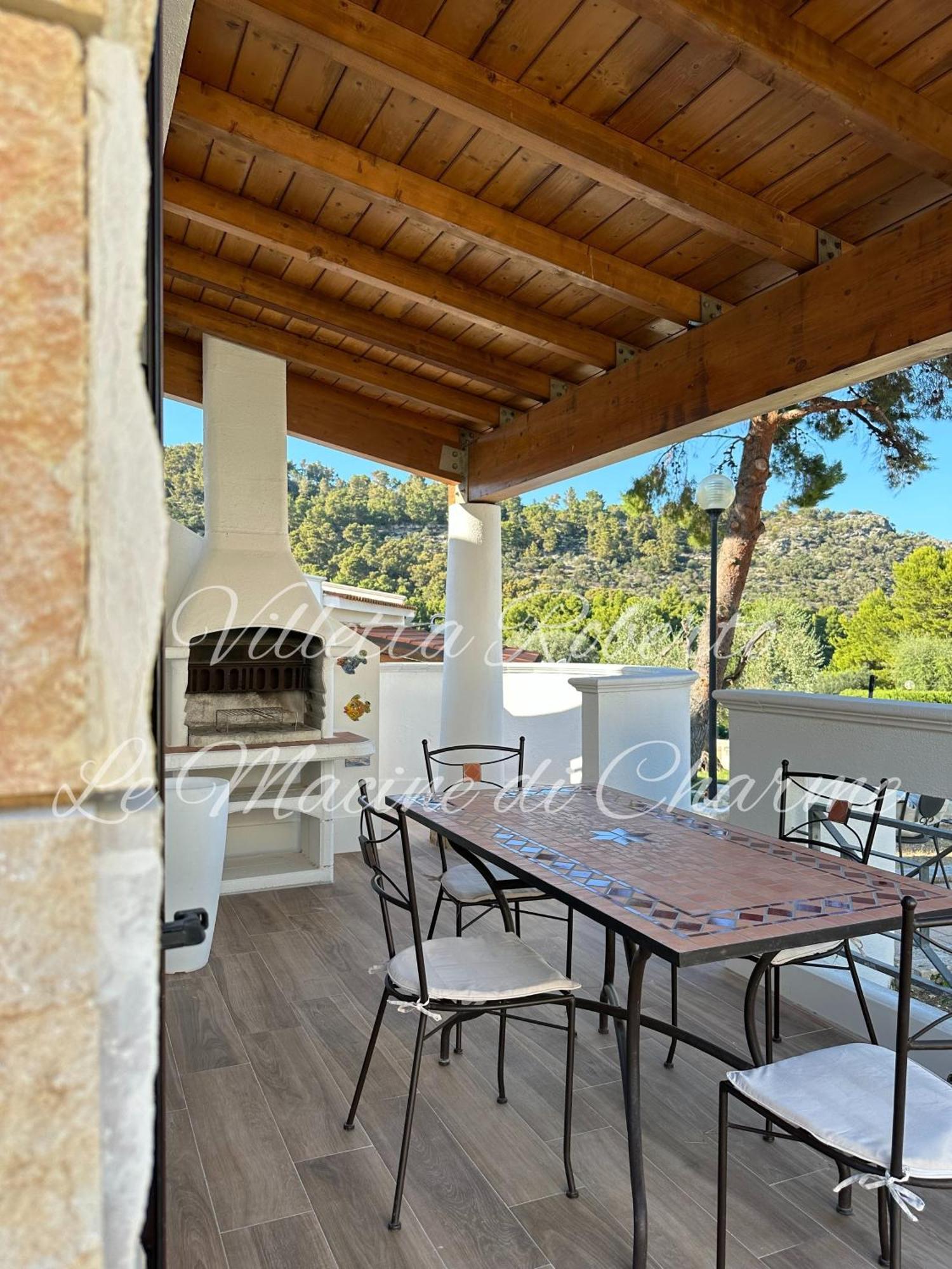 Villetta Roberto Le Macine Di Charme - Pugnochiuso Resort В'єсте Екстер'єр фото