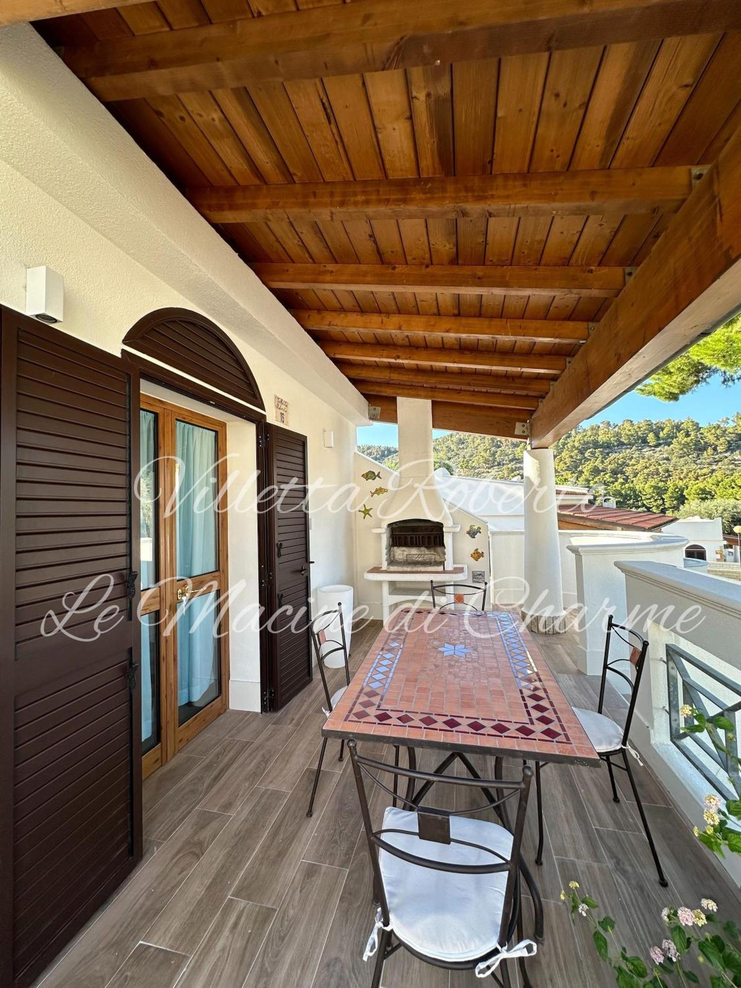 Villetta Roberto Le Macine Di Charme - Pugnochiuso Resort В'єсте Екстер'єр фото